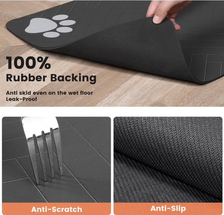 Set de Table Imperméable pour Gamelle d’Eau et de Nourriture