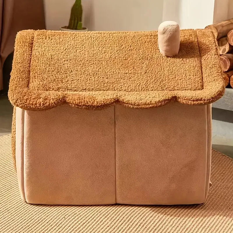 Maison pour chats et chiots pliable
