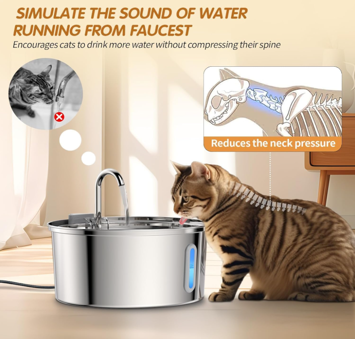 Fontaine à Eau automatique pour chats et chiens