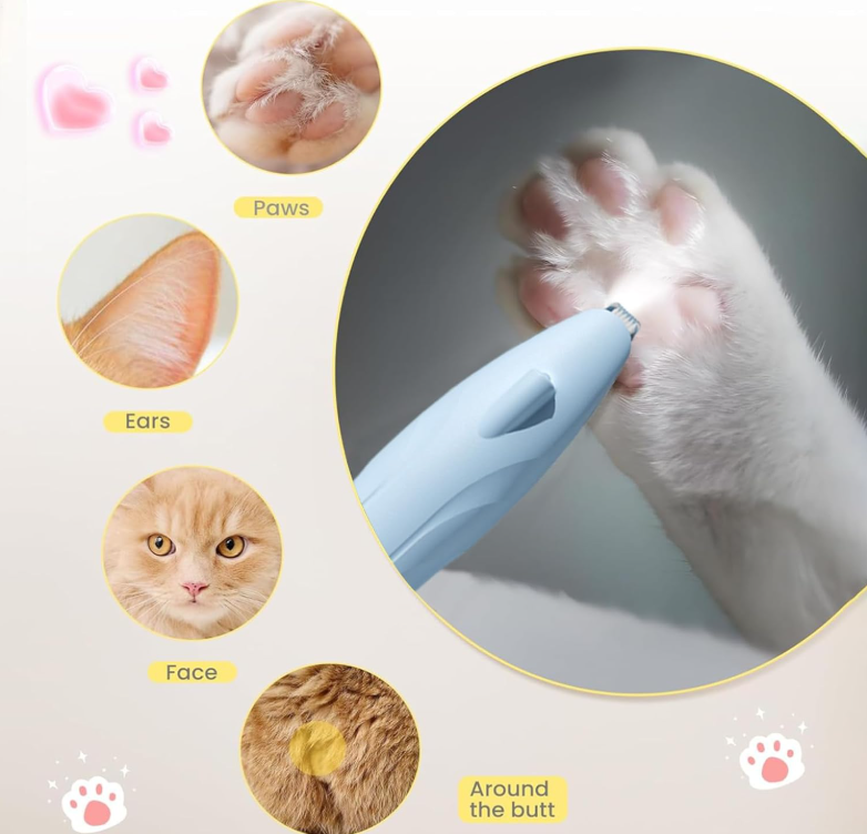 Tondeuse Électrique pour Poils de Chien et Chat