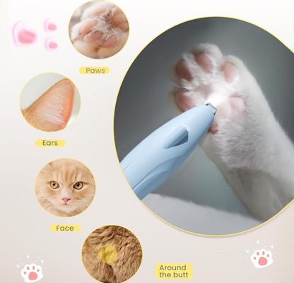 Tondeuse Électrique pour Poils de Chien et Chat
