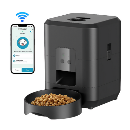 Distributeur automatique Wi-Fi intelligent de nourriture pour chats et chiens