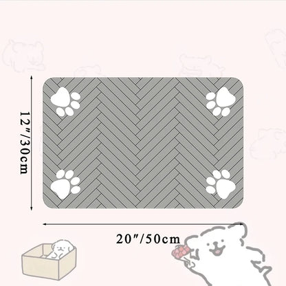 Set de Table Imperméable pour Gamelle d’Eau et de Nourriture