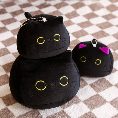 Oreiller Chat en Peluche Kawaii petit et grand