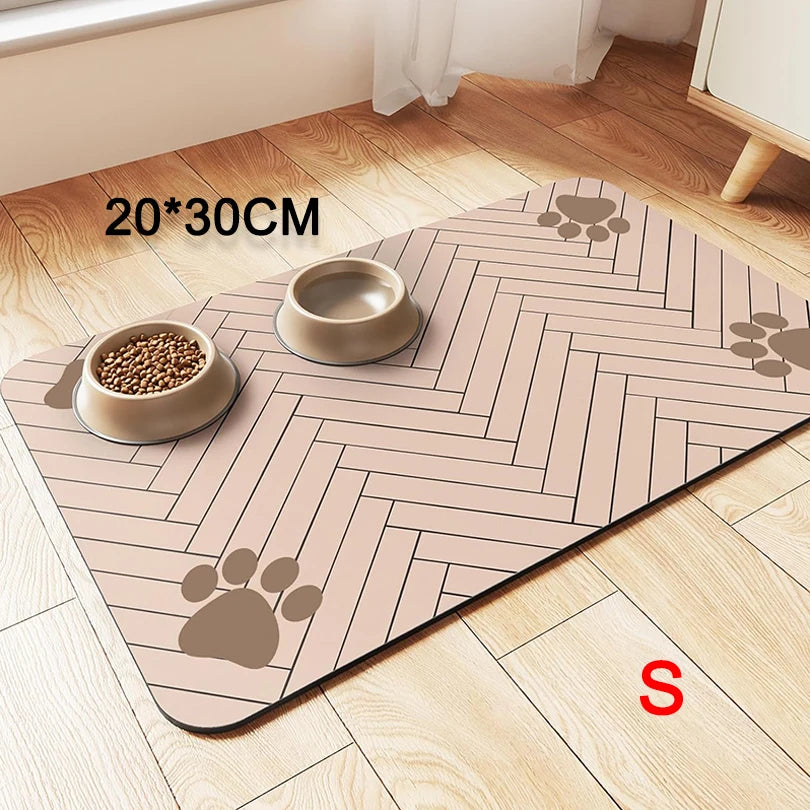 Set de Table Imperméable pour Gamelle d’Eau et de Nourriture