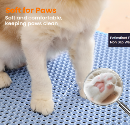 Tapis de Litière pour Chat Double Couche Anti-urine
